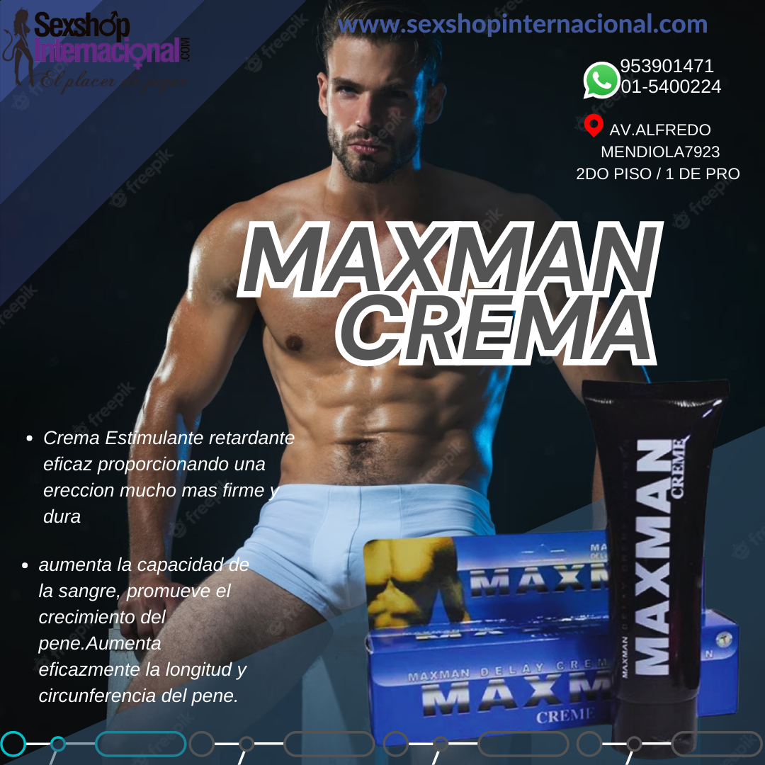 CREMA AGRANDADORA DE PENE Y RETARDANTE DE AYACULACION PRECOZ